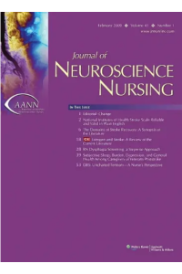 Journal Of Neuroscience Nursing Magazine